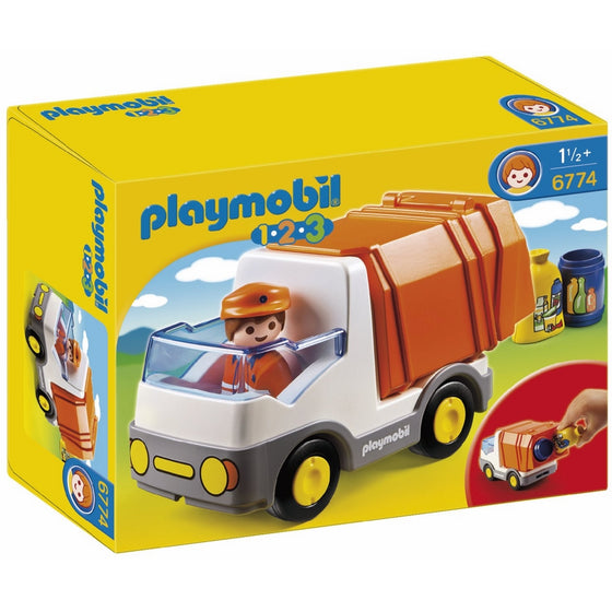 PLAYMOBIL 1.2.3 Recycling Truck