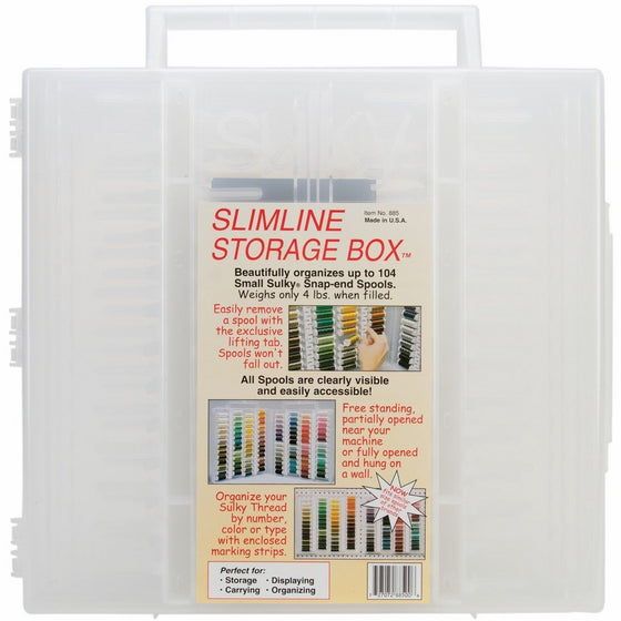 Sulky Slimline 13 by 13 by 2-Inch Storage Box