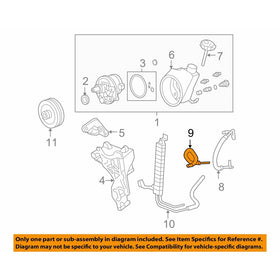 General Motors 15812565, Power Steering Return Hose