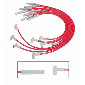 MSD 35399 Red 8.5mm Super Conductor Spark Plug Wire Set