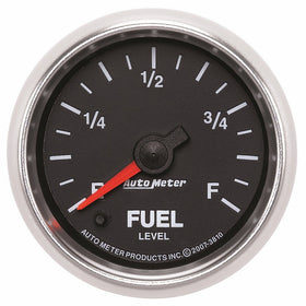Auto Meter 3810 GS 2-1/16" Universal Stepper Fuel Level Gauge