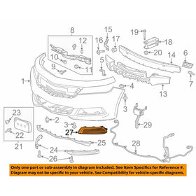 GM 23455346 GRILLE ASM-FRT LWR OTR