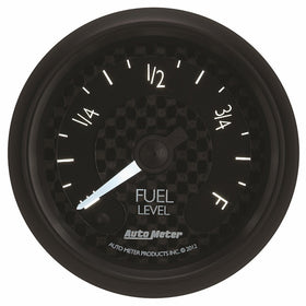 Auto Meter 8010 GT Series Electric Programmable Fuel Level Gauge