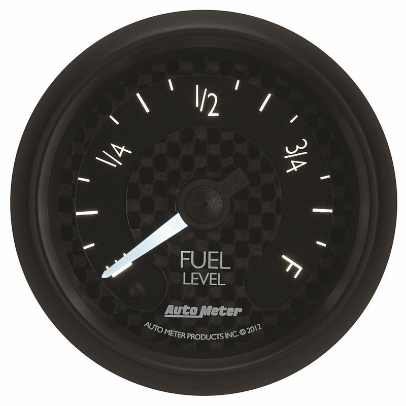 Auto Meter 8010 GT Series Electric Programmable Fuel Level Gauge