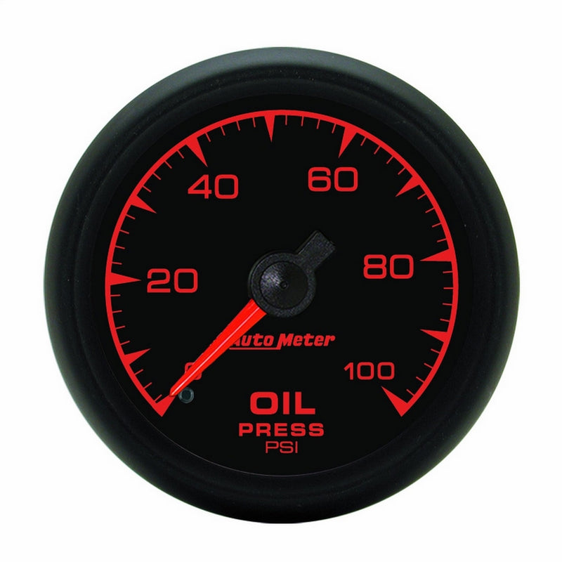 Auto Meter 5921 ES 2-1/16" 0-100 PSI Mechanical Oil Pressure Gauge