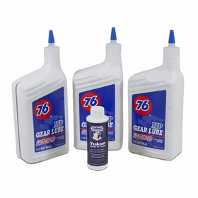 Yukon (OK 3-QRT-CONV-A) 80W90 Conventional Gear Oil with Positraction Additive - 3 Quart