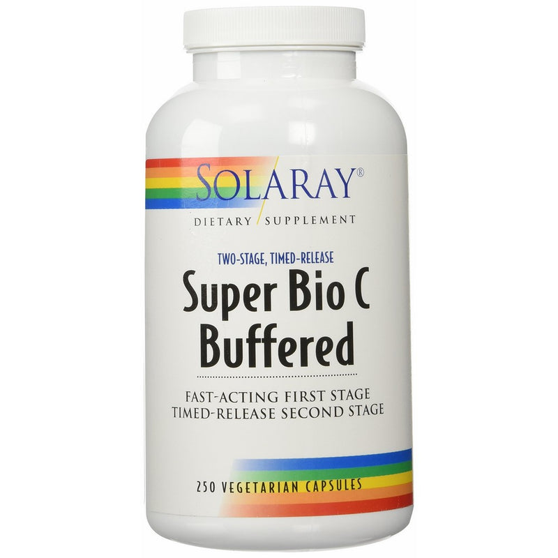 Solaray Super Bio C - Buffered 1000 mg 250 Vegetable Caps