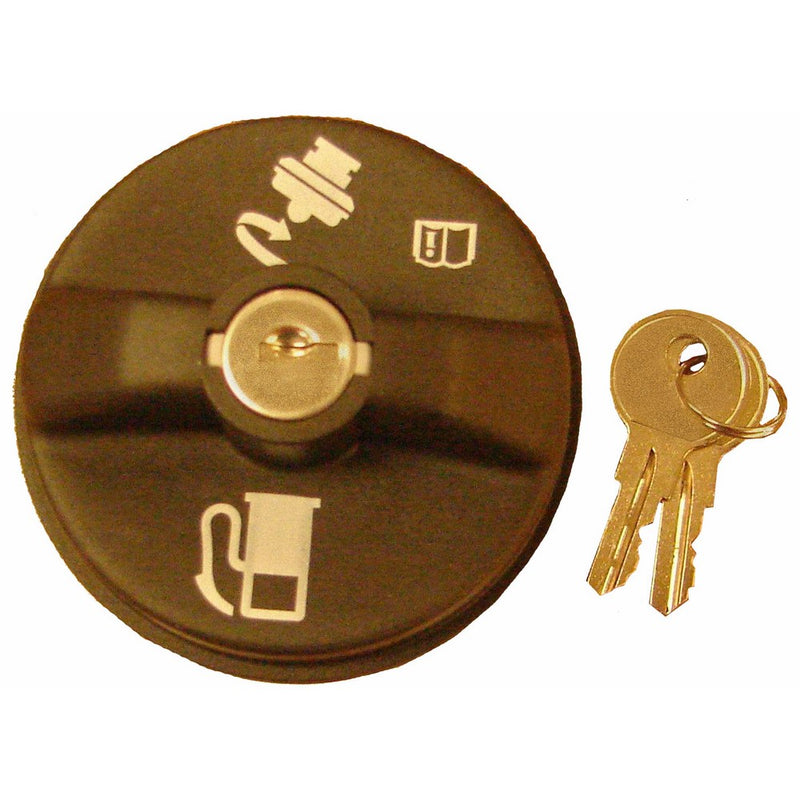 ACDelco GT264 GM Original Equipment Locking Quarter Turn Fuel Tank Cap with 2 Keys