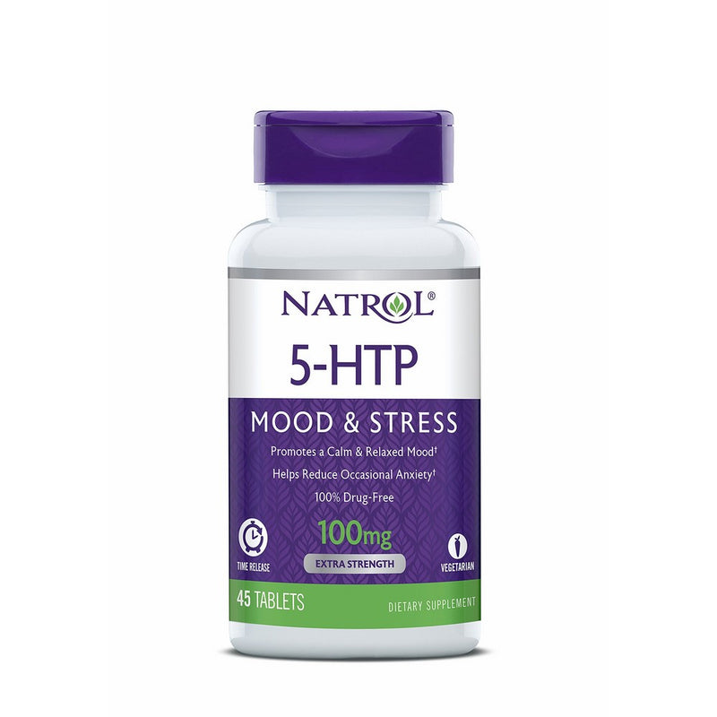 Natrol 5-HTP Tr 100mg Tablets, 45-Count