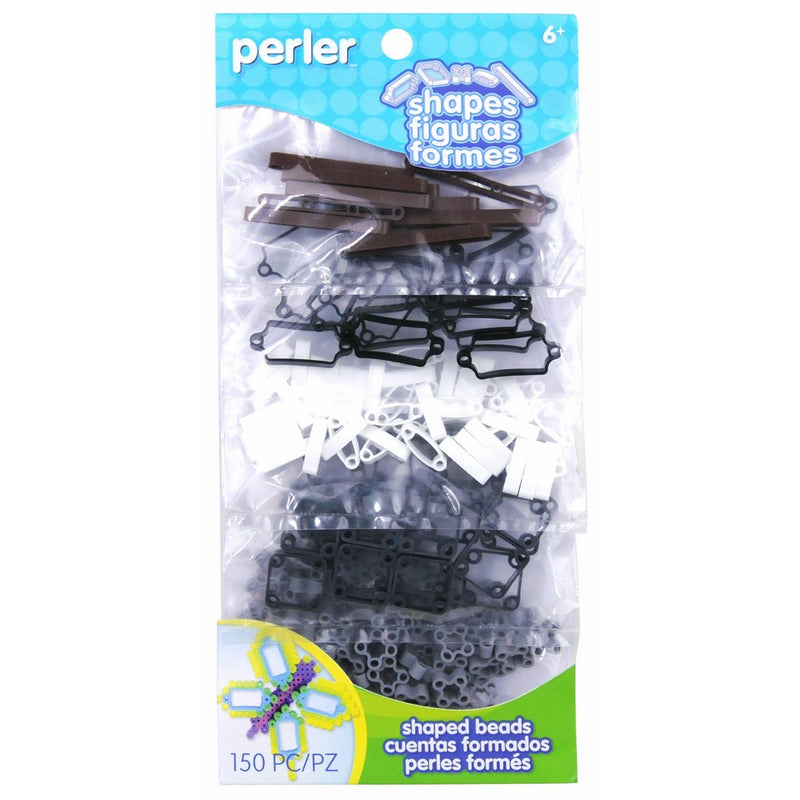 Perler Beads Perler Shapes Bead Bag, Neutral Color Mix