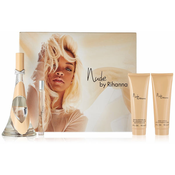 Rihanna 4 Piece Gift Set for Women, Nude