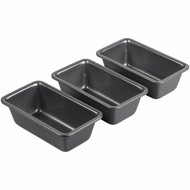 Wilton Non-Stick Mini Loaf Pan Set, 3-Piece