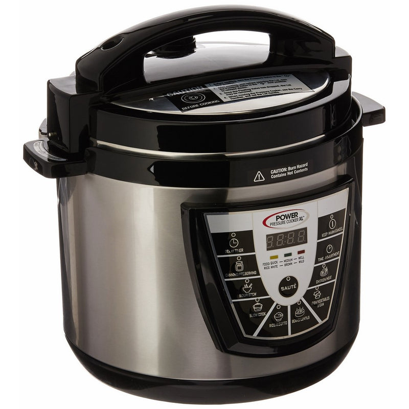 Power Pressure Cooker XL 6 Quart - Silver