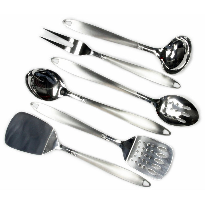 Chef Craft 6 Piece Stainless Steel Kitchen Tool Set