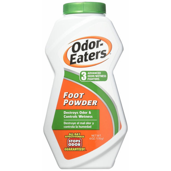 Odor-Eaters Foot Powder, 6-Ounces (Pack of 3)