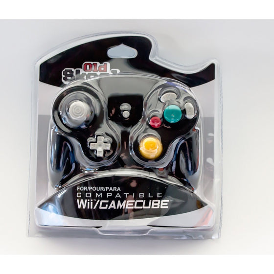 Old Skool GameCube / Wii Compatible Controller - Black
