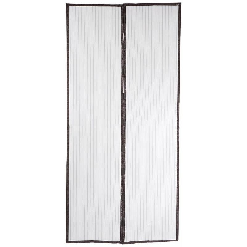 IdeaWorks JB7513 Magic Magnet Screen Door, Black