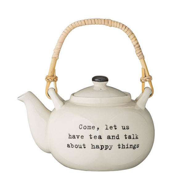 Bloomingville Ceramic Josephine Teapot, Multicolor