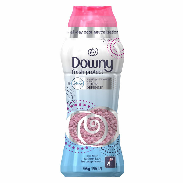 Downy Fresh Protect with with Febreze, In-Wash Scent Beads, April Fresh, 19.5 oz