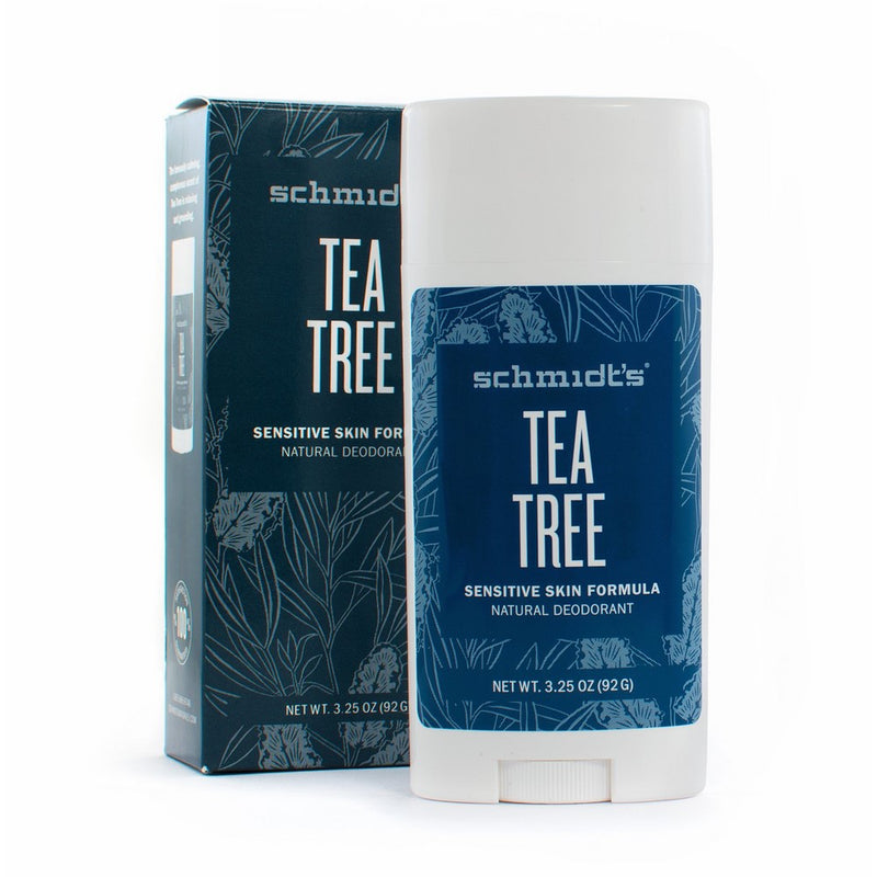 Tea Tree Sensitive Skin Deodorant Stick (3.25 oz.) 92G Odor Protection & Wetness Relief; Aluminum-Free