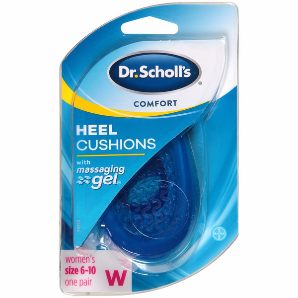 Dr. Scholl's Comfort Heel Cushions for Women, 1 Pair, Size 6-10