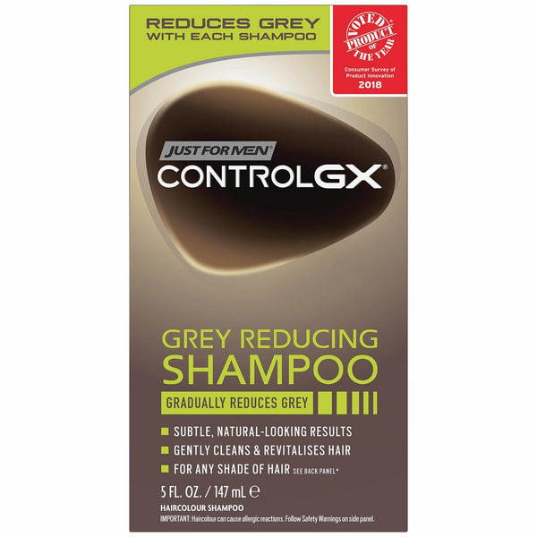 Just For Men Control GX Grey Reducing Shampoo, 5 Fluid Ounce