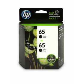 HP 65 Black Original Ink Cartridge (N9K02AN), 2 Cartridges (1VU22AN) for HP DeskJet 2624 2652 2655 3722 3752 3755 3758