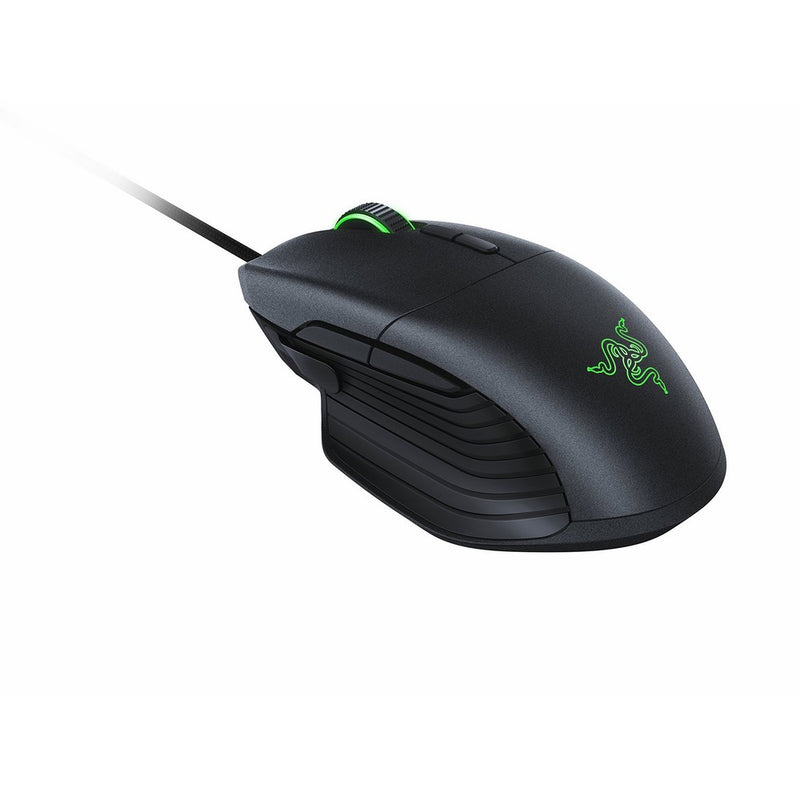 Razer Basilisk - Chroma Enabled RGB FPS Gaming Mouse - World's Most Precise Sensor - Comfortable Grip w/Multi-functional paddle & Customizable Scroll Wheel Resistance