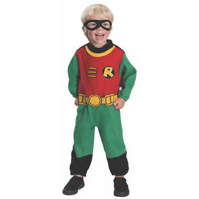 Teen Titans Robin Romper Costume, Newborn (Newborn)