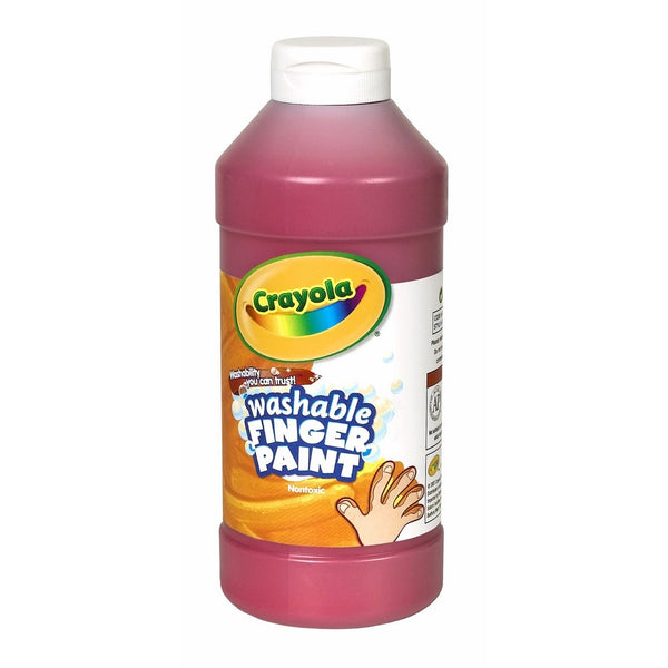 Crayola Washable Finger Paint, 16 Oz., Red