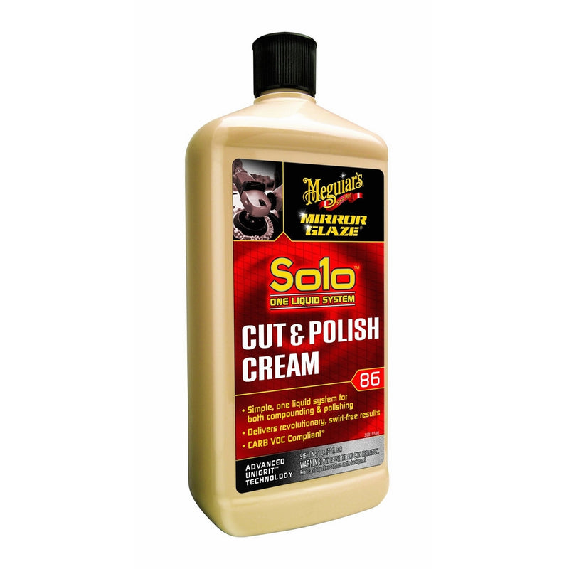 Meguiar's M86 Mirror Glaze Solo Cut & Polish Cream - 32 oz.