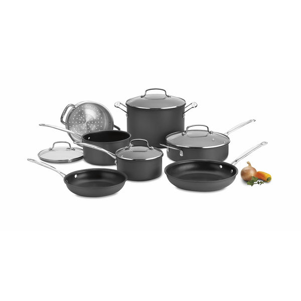 Cuisinart 66-11 Chef's Classic Nonstick Hard-Anodized 11-Piece Cookware Set