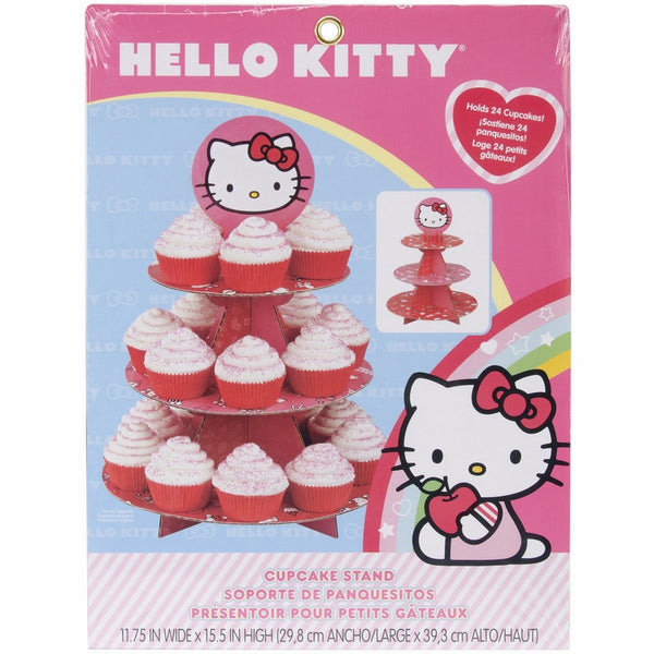 Wilton Hello Kitty Paper Cupcake Stand, Holds 24 Cupcakes