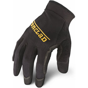 Ironclad WCGA-03-M Workcrew Work Gloves, Medium, Black