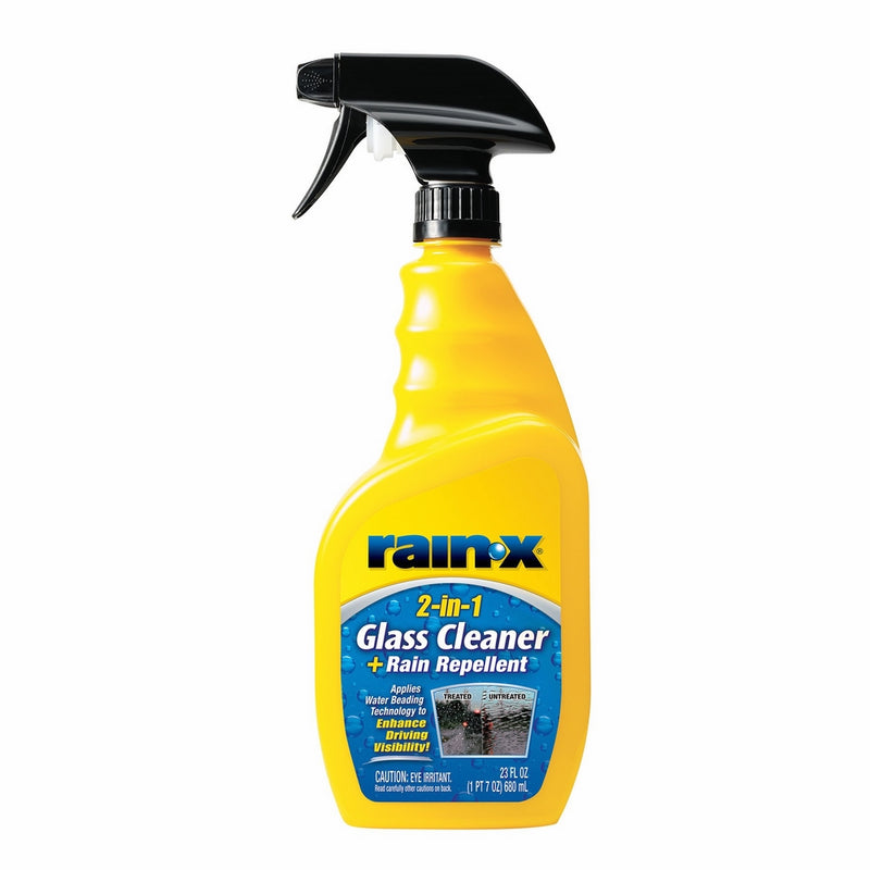 Rain-X 5071268 2-in-1 Glass Cleaner and Rain Repellant - 23 fl oz.