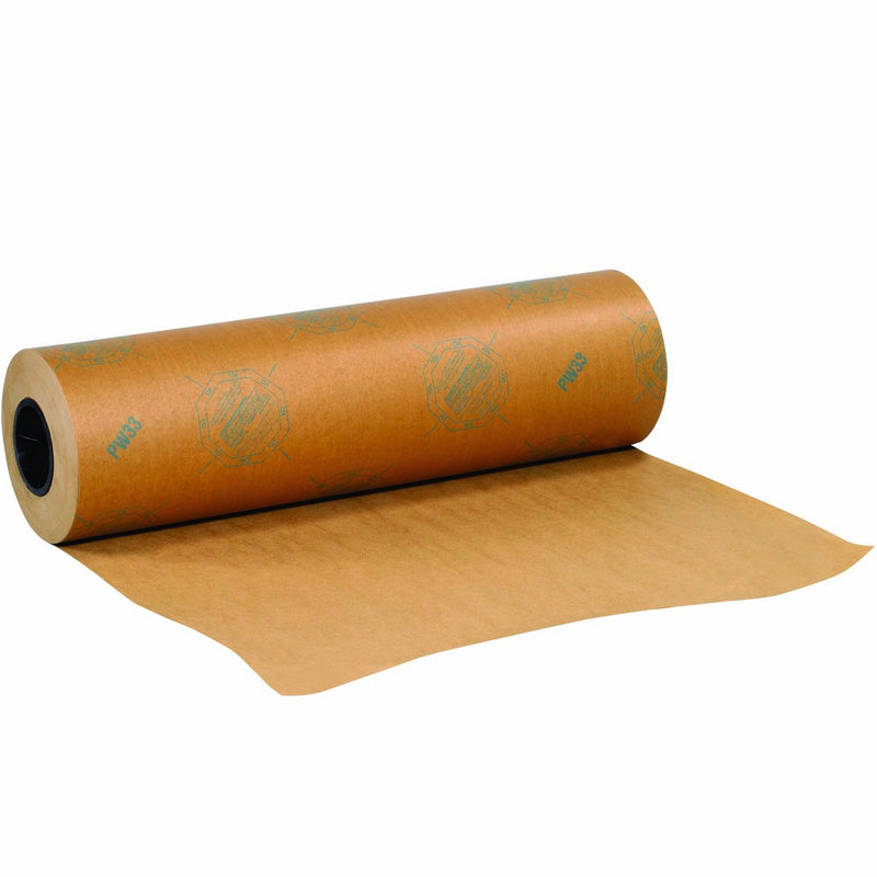 BOX USA BVCI36WAX VCI Paper, Waxed Industrial Rolls, 30#, 36" x 200 yds., Kraft (Pack of 1)