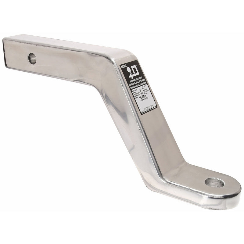 Draw-Tite 40383 6" Drop Aluminum Ball Mount,11-7/8 Inch