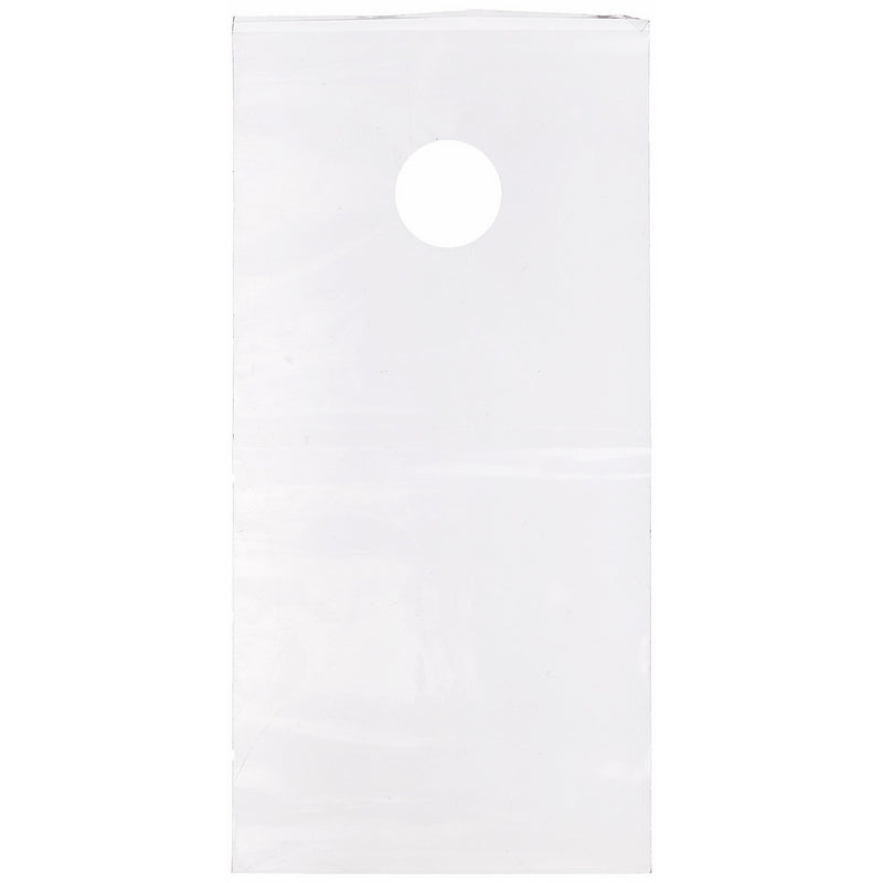 Uline 6" x 12" 1.5 mil Clear Doorknob Bags, 100 Pack, Literature Drop Bags (S-2176)