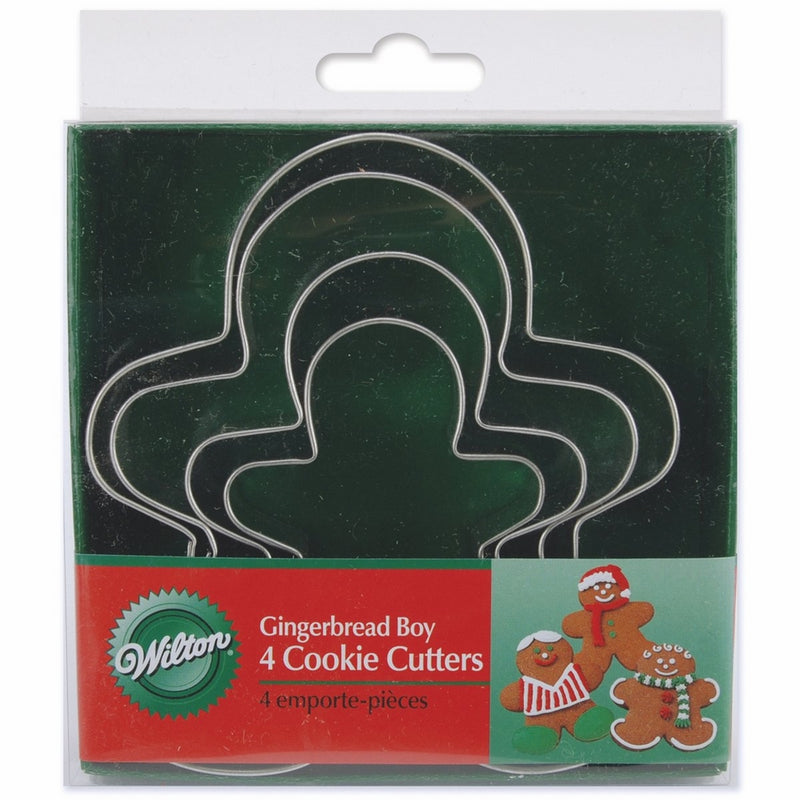 Wilton Metal Boy Cookie Cutter Set of 4