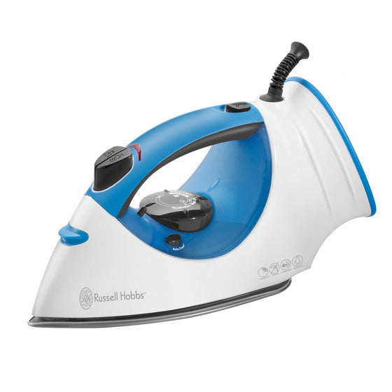 Russell Hobbs IR5000 Easy Fill Iron with Verticle Steam Burst, White/Blue