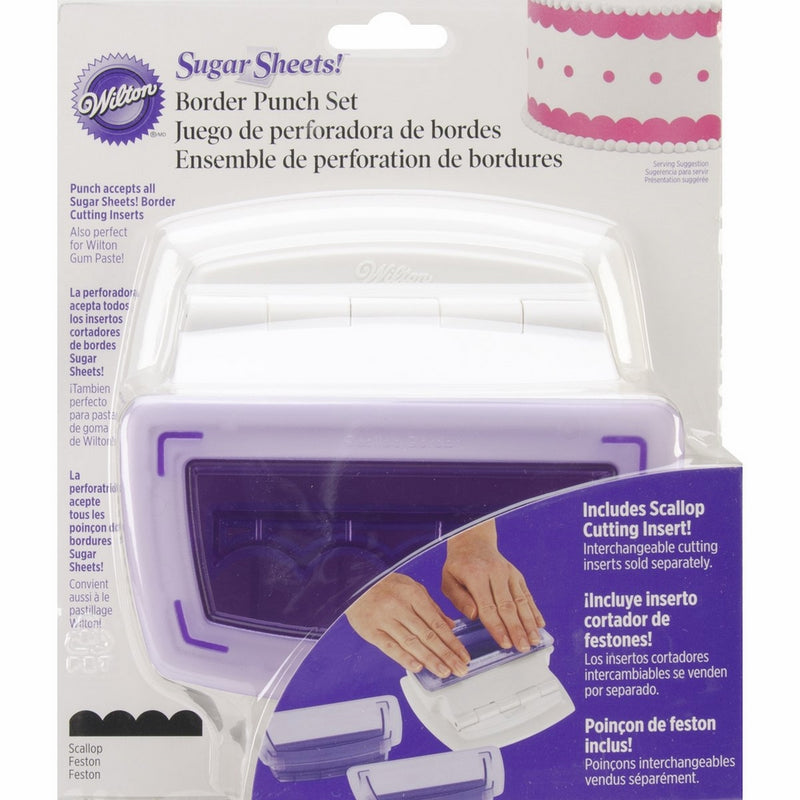 Wilton Sugar Sheets Border Punch Set