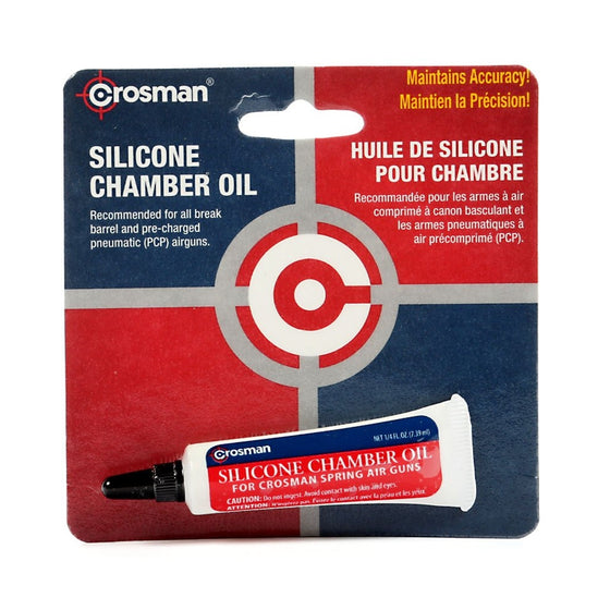 Crosman RMCOIL Silicone Chamber Oil, .25 oz