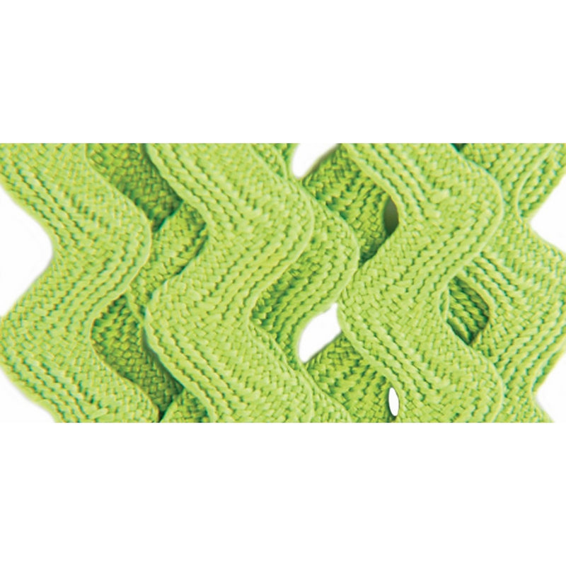 Wrights 117-401-922 Polyester Rick Rack Trim, Leaf Green, Medium, 2.5-Yard