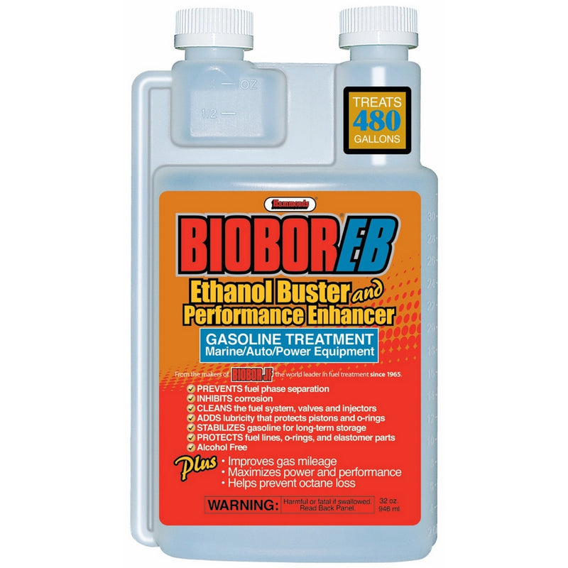 Biobor EB, Ethanol Buster and Performance Enhancer Gasoline Treatment, 32 oz