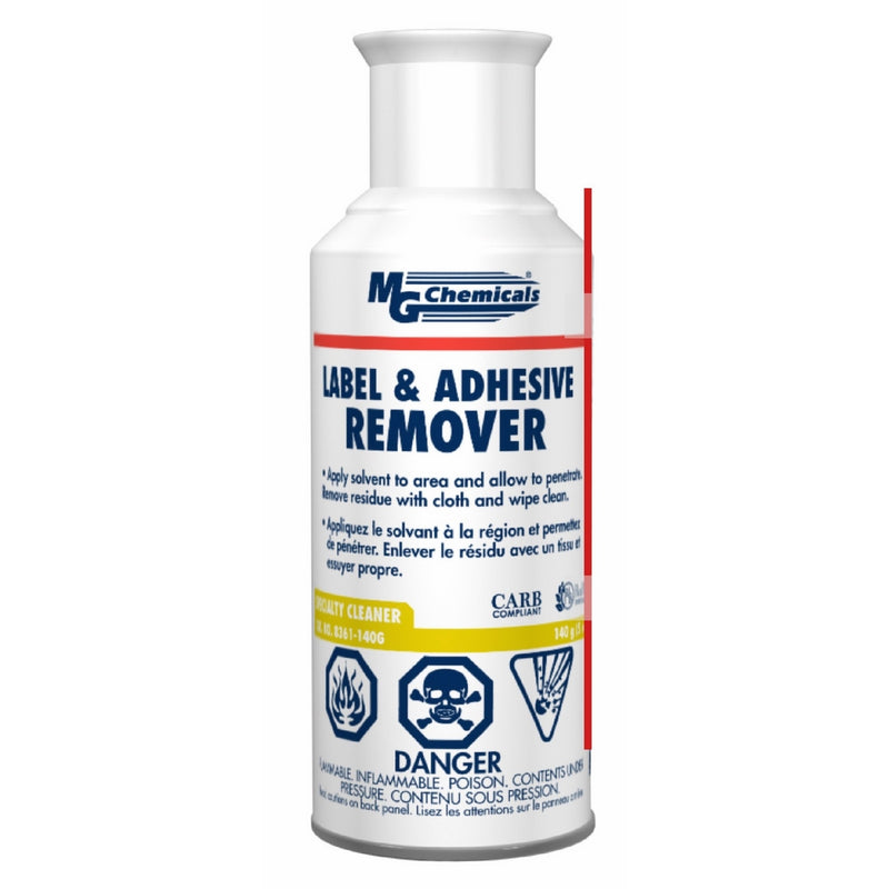 MG Chemicals Label and Adhesive Remover, 5 oz, Aerosol Can
