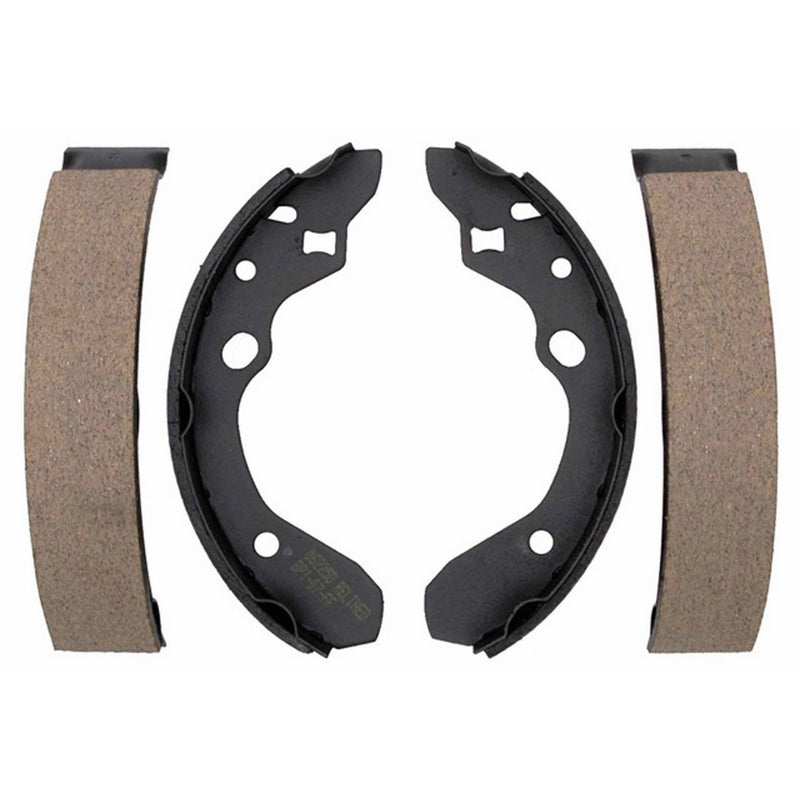 ACDelco 14659B Advantage Bonded Rear Brake Shoe Set