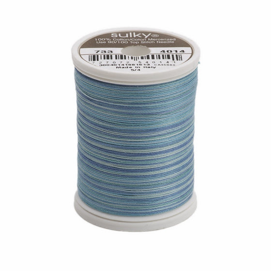 Sulky Blendables Thread for Sewing, 500-Yard, Ocean Blue