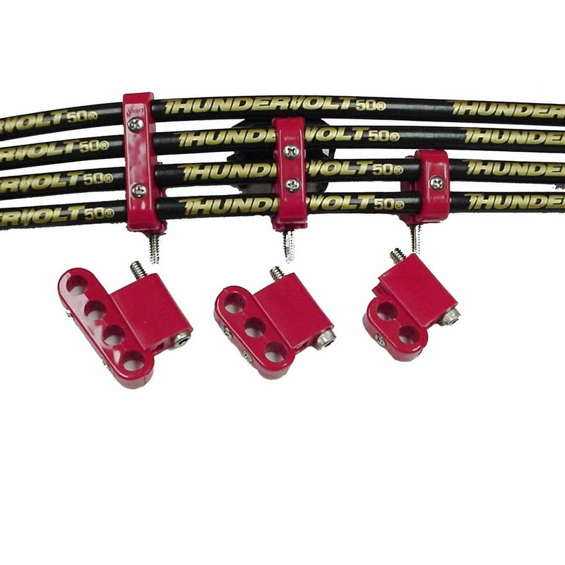 Taylor Cable 42503 Black Vertical Wire Loom Kit