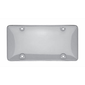Cruiser Accessories 73100 Tuf Bubble Shield License Plate Shield/Cover, Clear