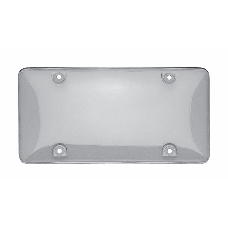 Cruiser Accessories 73100 Tuf Bubble Shield License Plate Shield/Cover, Clear
